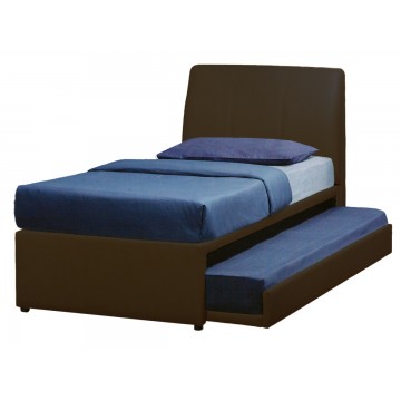 2 in 1 Faux Leather Bed 1001